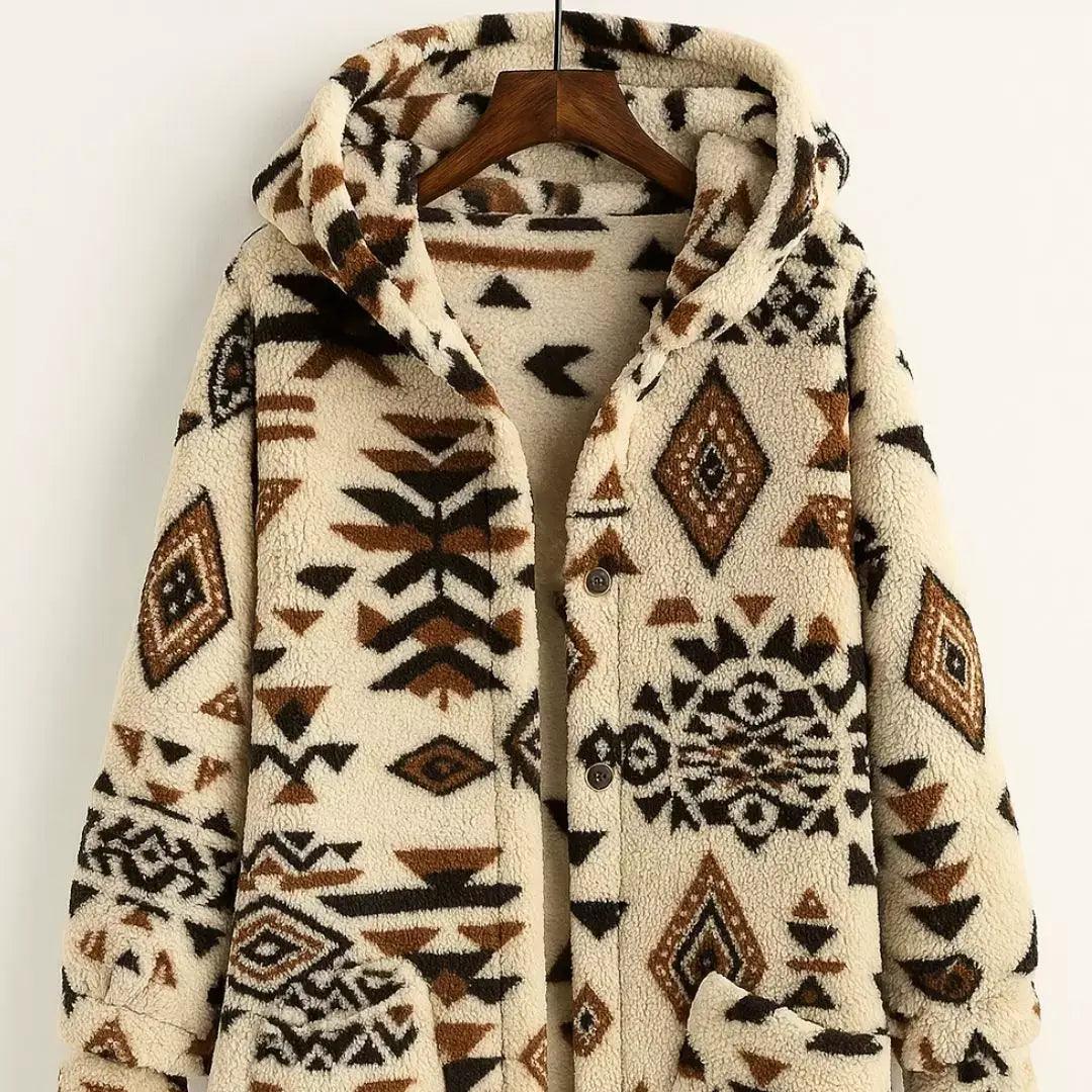 Bruma™ - Casaco Feminino Estilo Boho Tribal
