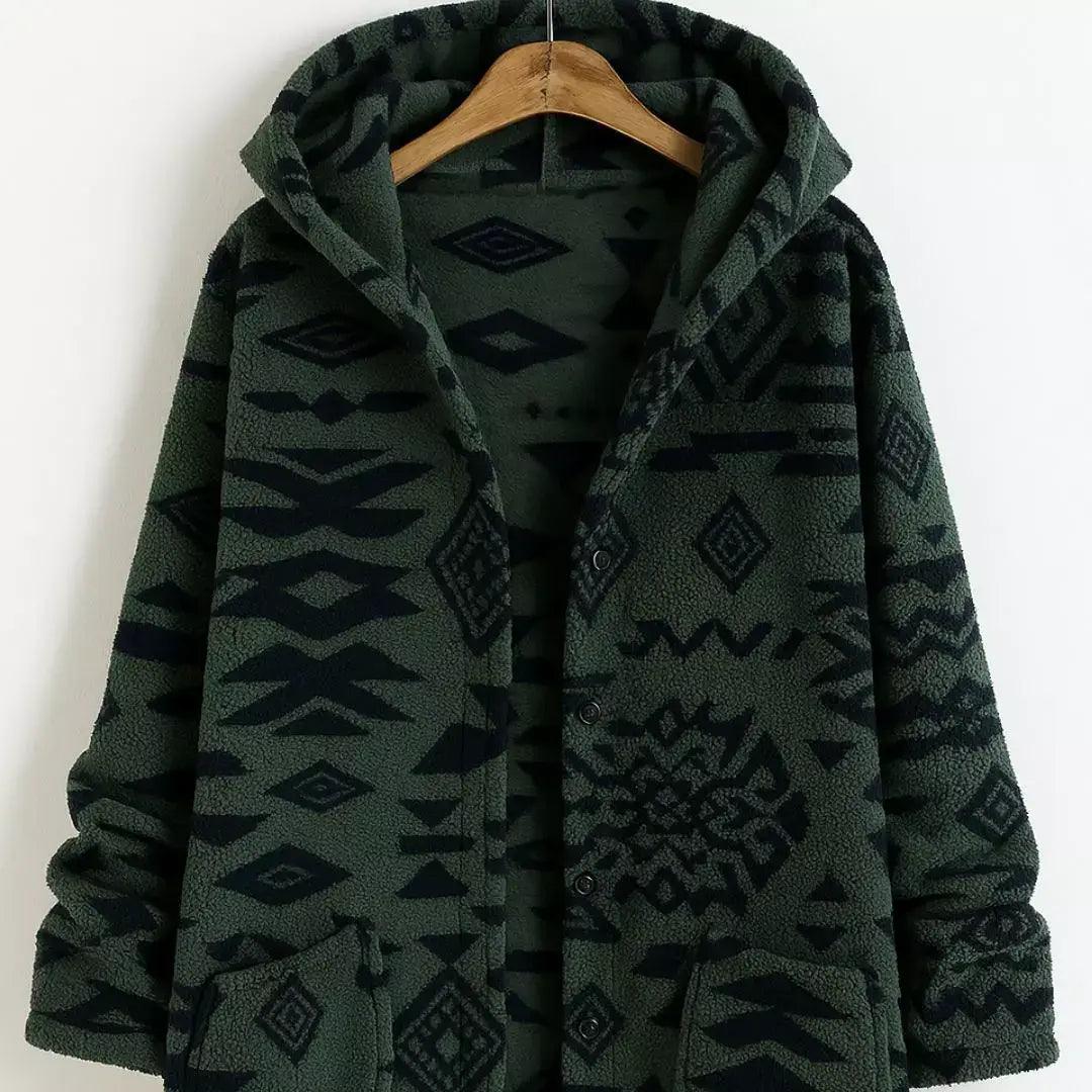 Bruma™ - Casaco Feminino Estilo Boho Tribal