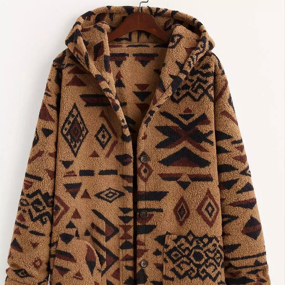 Bruma™ - Casaco Feminino Estilo Boho Tribal