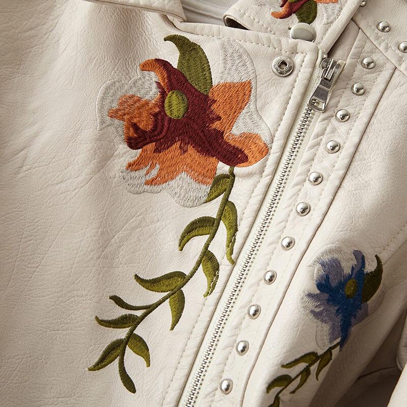 Provence™ – Jaqueta Feminina Estilo Boho Chic com Bordados