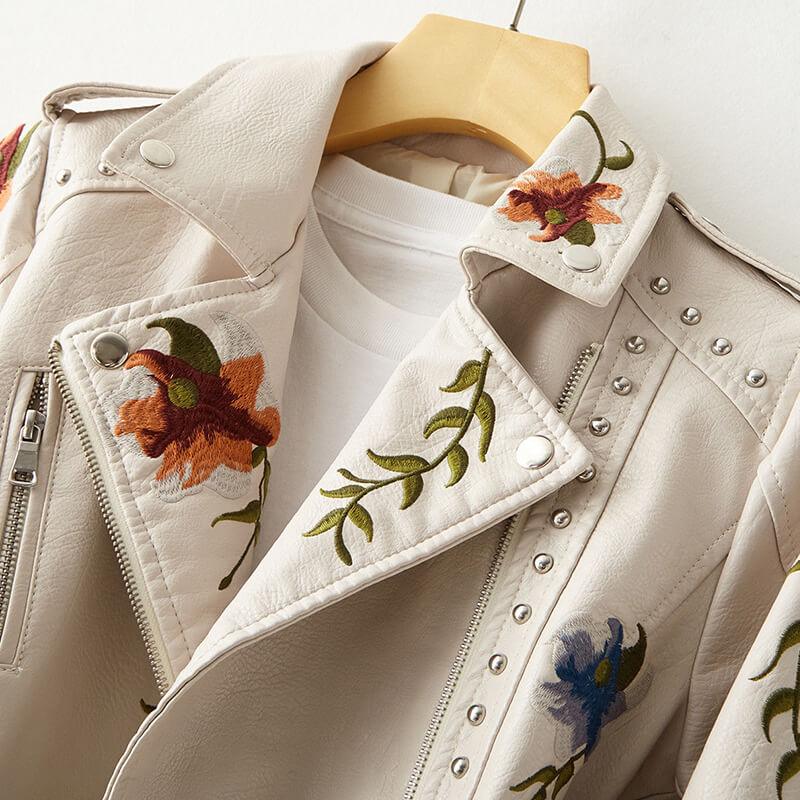 Provence™ – Jaqueta Feminina Estilo Boho Chic com Bordados