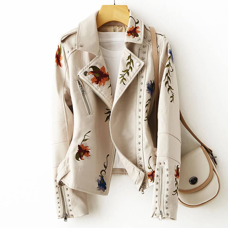 Provence™ – Jaqueta Feminina Estilo Boho Chic com Bordados