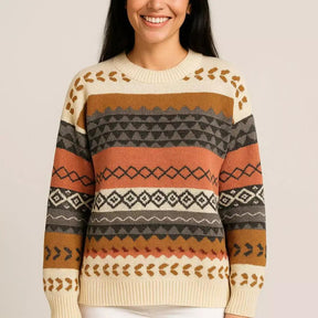 Mali™ - Suéter Feminino Estilo Boho Vintage