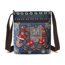 Gaia™ - Bolsa Feminina Crossbody com Bordado Étnico